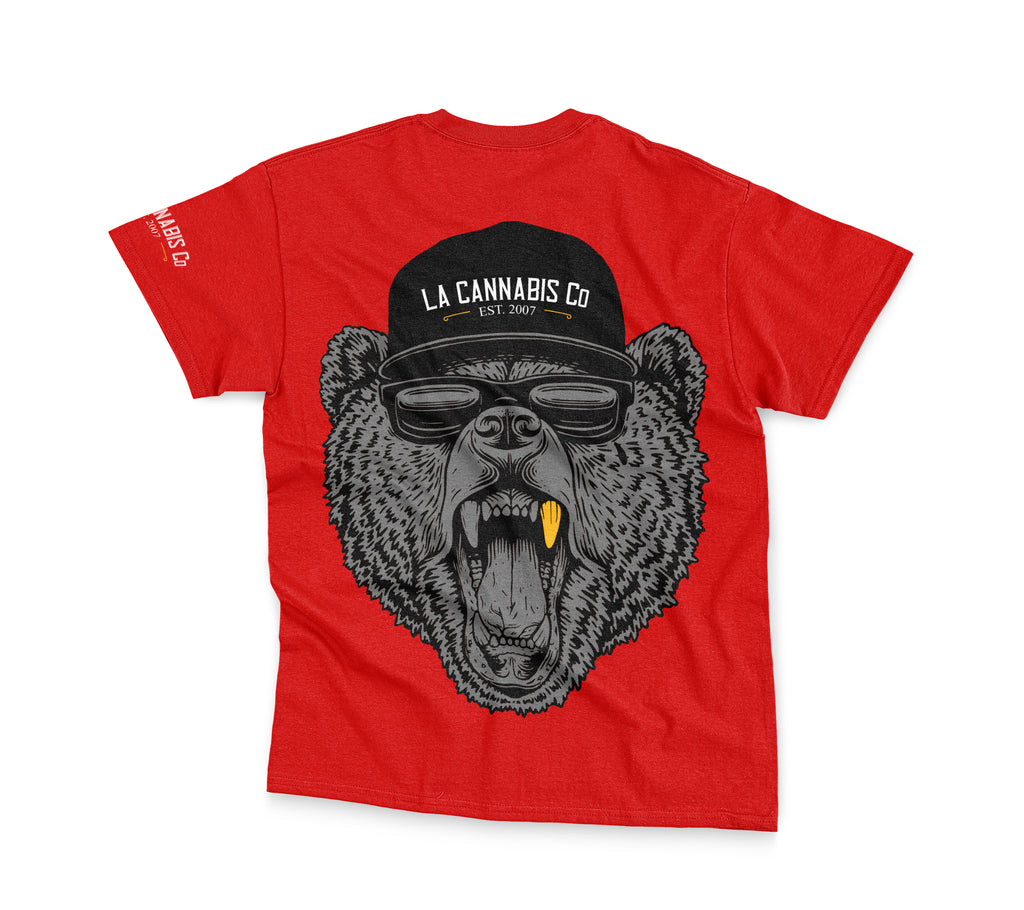 Cali Bear T-Shirt - Red